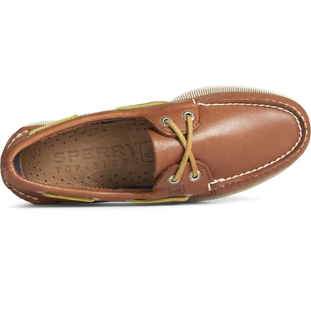 Sperry A O 2 Eye Leather 0532002 TAN Sperry Greece